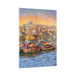 Billede på glas - En historie fra Istanbul - 50x70 cm