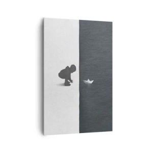 Lærredstryk - Billede på lærred - Stor ekspedition - 80x120 cm