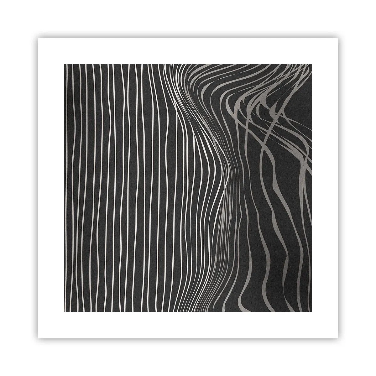 Plakat - Rytme og accent - 40x40 cm