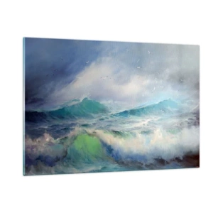 Billede på glas - "Hvirvelvinden hylede af triumf ...’ - 120x80 cm