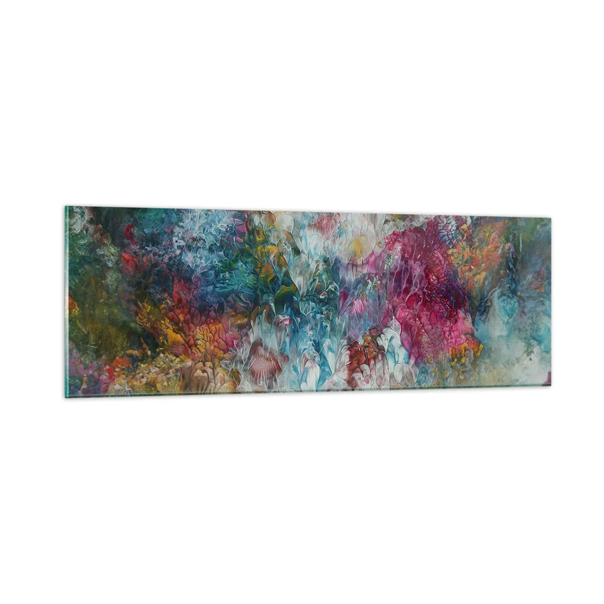 Billede på glas - I fuldt flor - 90x30 cm