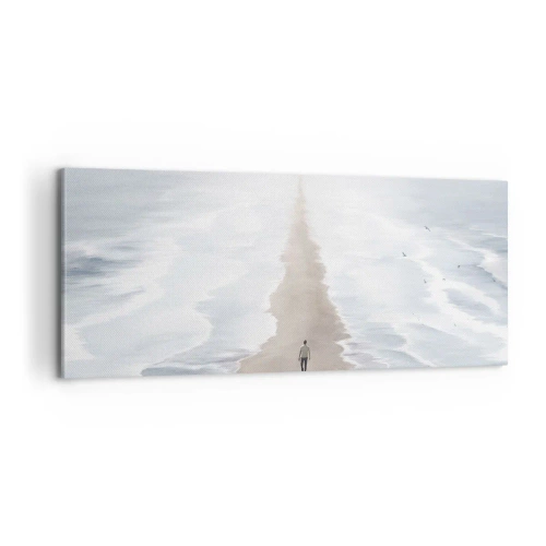 Lærredstryk - Billede på lærred - Lys fremtid - 100x40 cm
