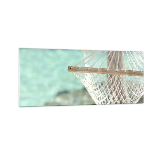 Billede på glas - Tid til afslapning - 100x40 cm