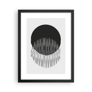 Plakat i sort ramme - Hans alter ego - 30x40 cm