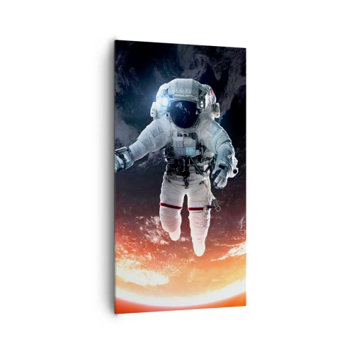 Lærredstryk - Billede på lærred - Må jeg blive lidt længere? - 65x120 cm
