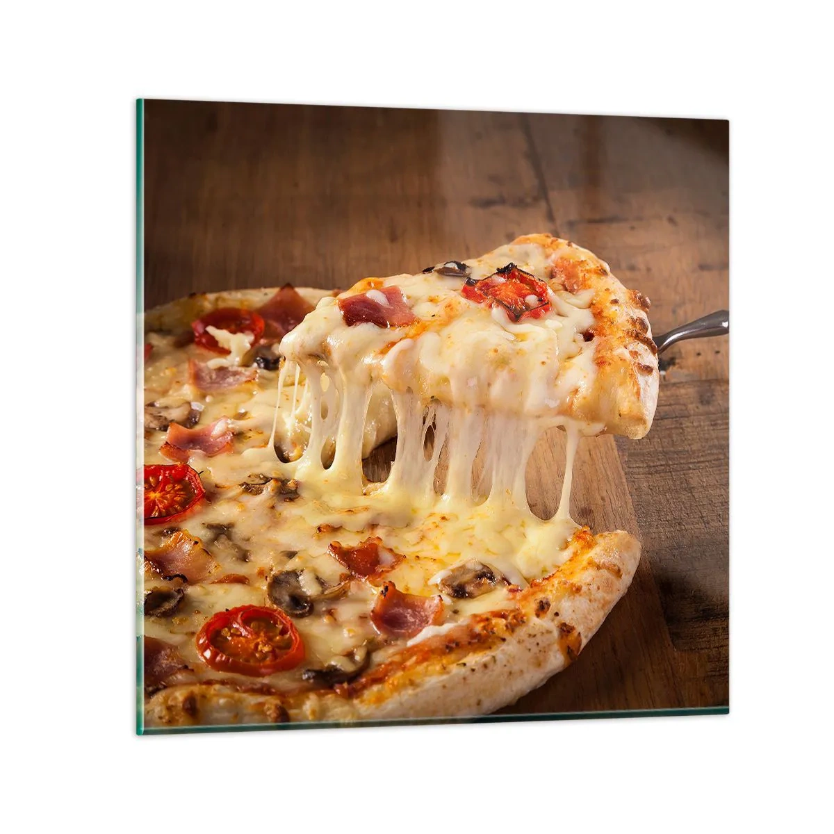 Billede på glas - Et mesterværk af italiensk kunst - 40x40 cm