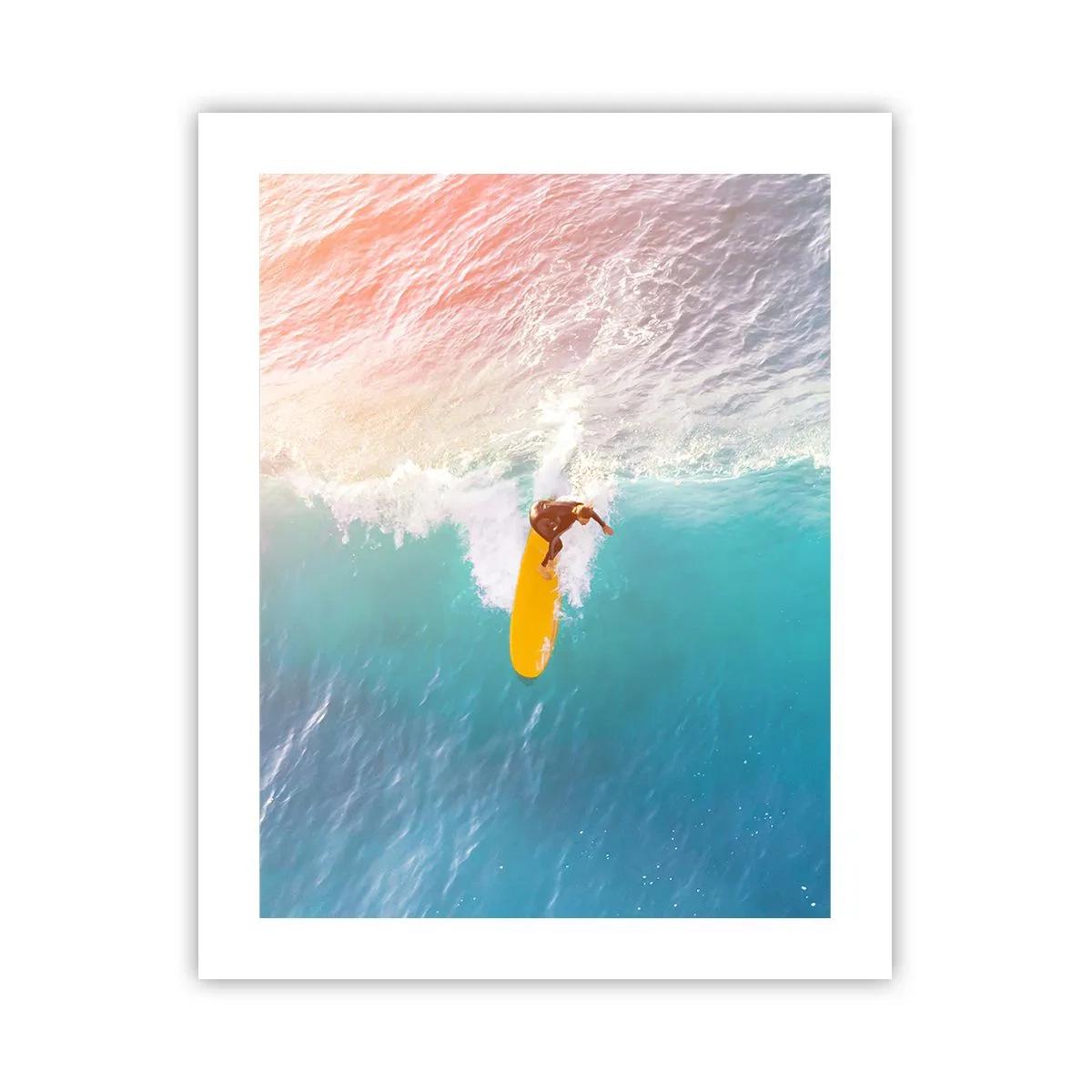 Plakat - Ocean rytter - 40x50 cm