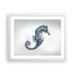 Plakat i hvid ramme - En subtil vittighed fra naturen - 50x40 cm