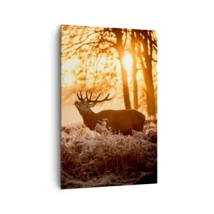 Lærredstryk - Billede på lærred - En jægerdrøm - 80x120 cm