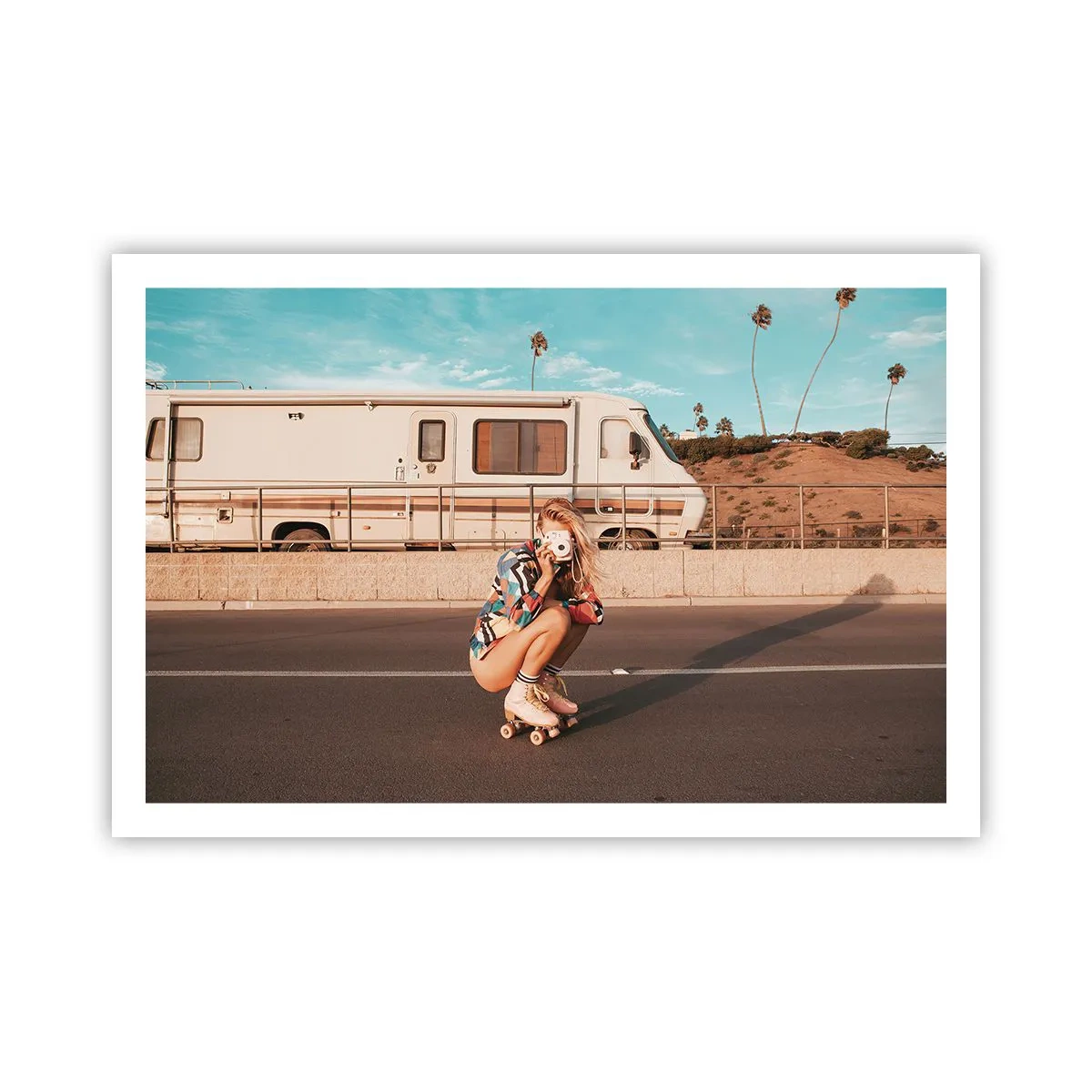 Plakat - Smil, tak! - 91x61 cm