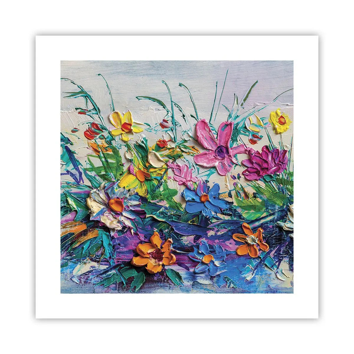 Plakat - Overhovedet ikke et stilleben - 40x40 cm