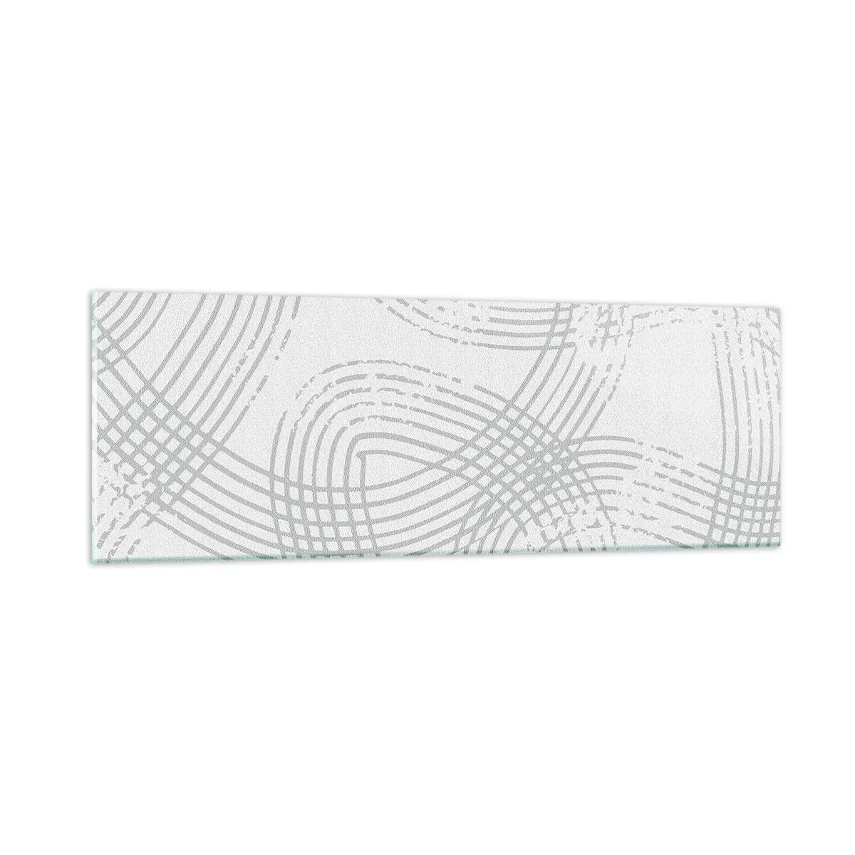 Billede på glas - Der er ingen lige vej - 90x30 cm