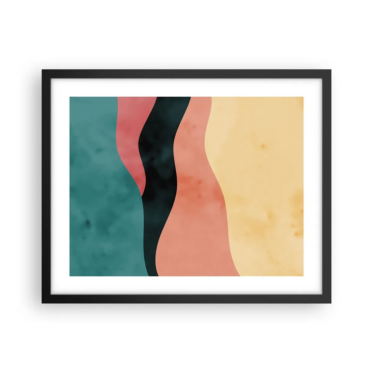 Plakat i sort ramme - Kompatibel manglende overholdelse - 50x40 cm