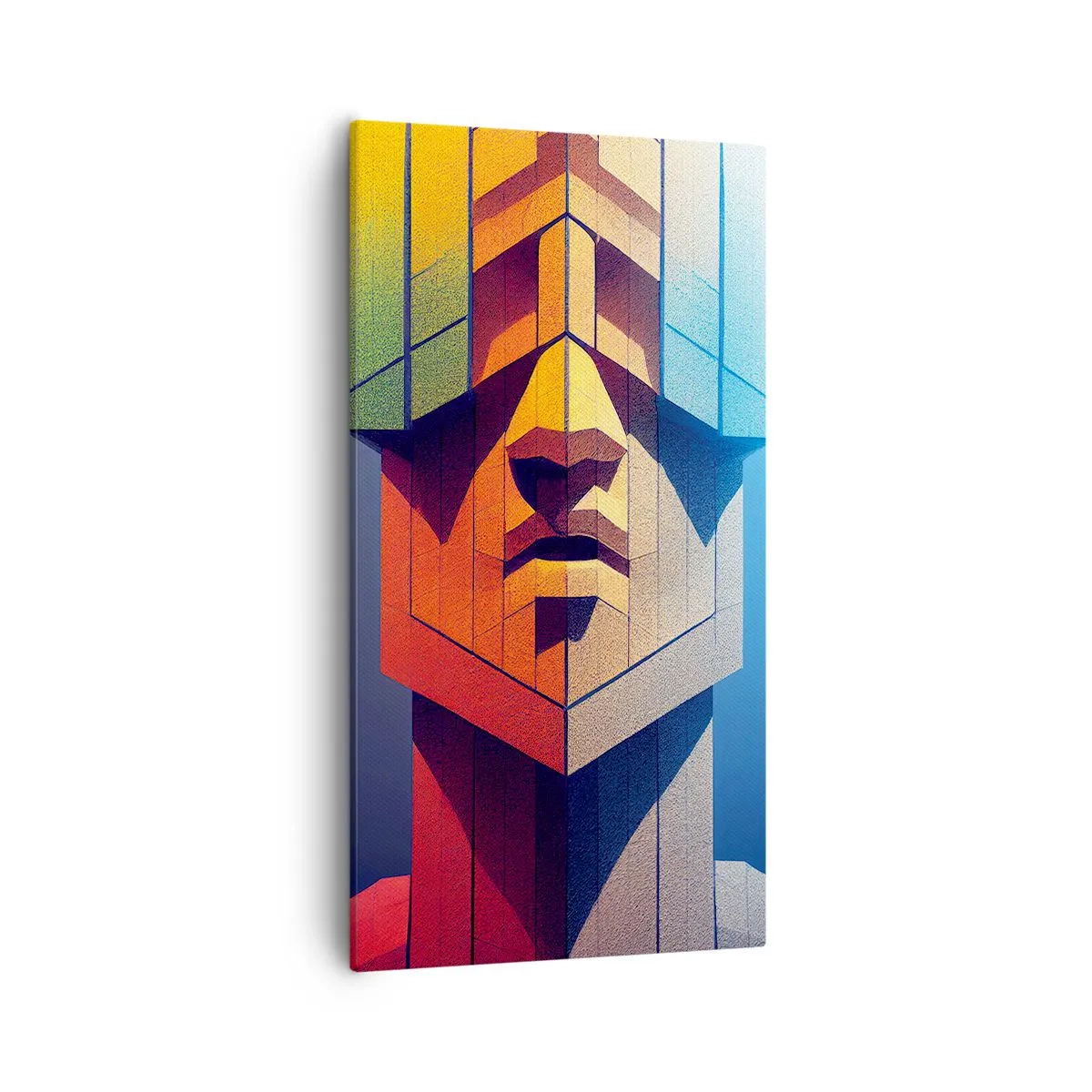 Lærredstryk - Billede på lærred - En mand med principper - 55x100 cm