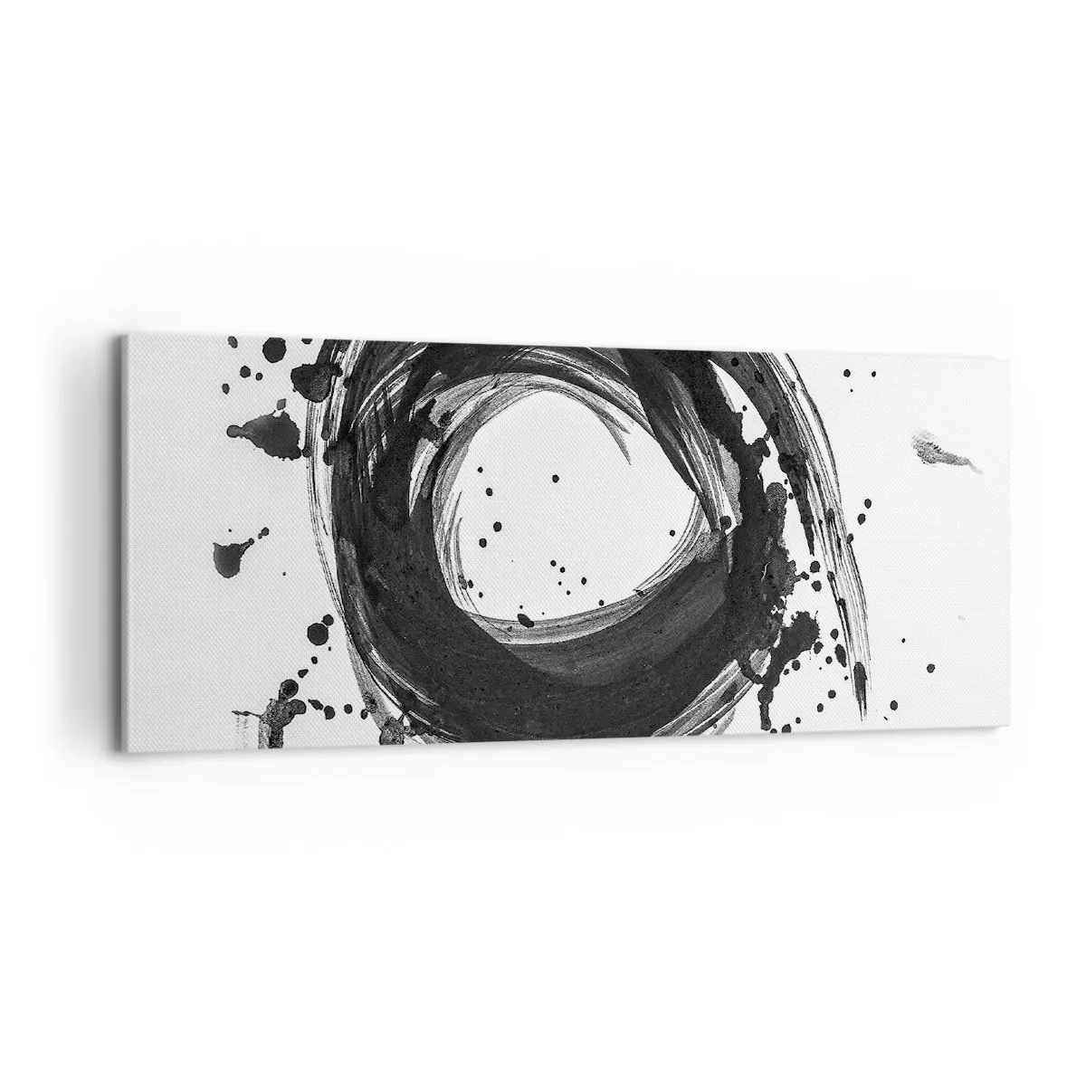 Lærredstryk - Billede på lærred - Skabelsens hvirvelstrøm - 100x40 cm