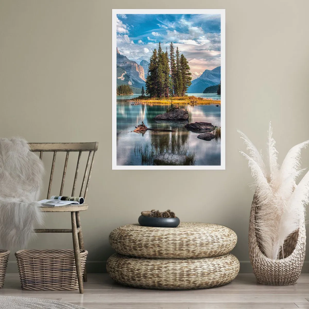 Plakat - Over store og klare vande… - 70x100 cm