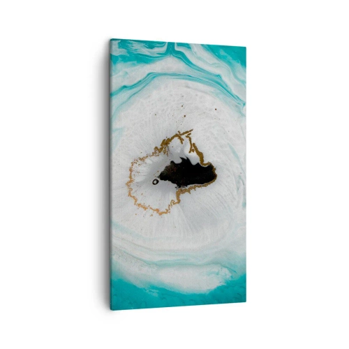 Lærredstryk - Billede på lærred - Kom indenfor - 45x80 cm