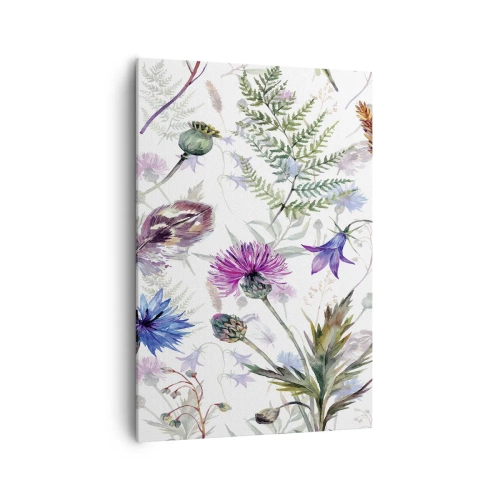 Lærredstryk - Billede på lærred - Polsk herbarium - 70x100 cm