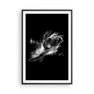 Plakat i sort ramme - Stoppet under flyvning - 61x91 cm