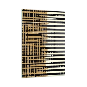 Billede på glas - Arkitektonisk abstraktion - 50x70 cm