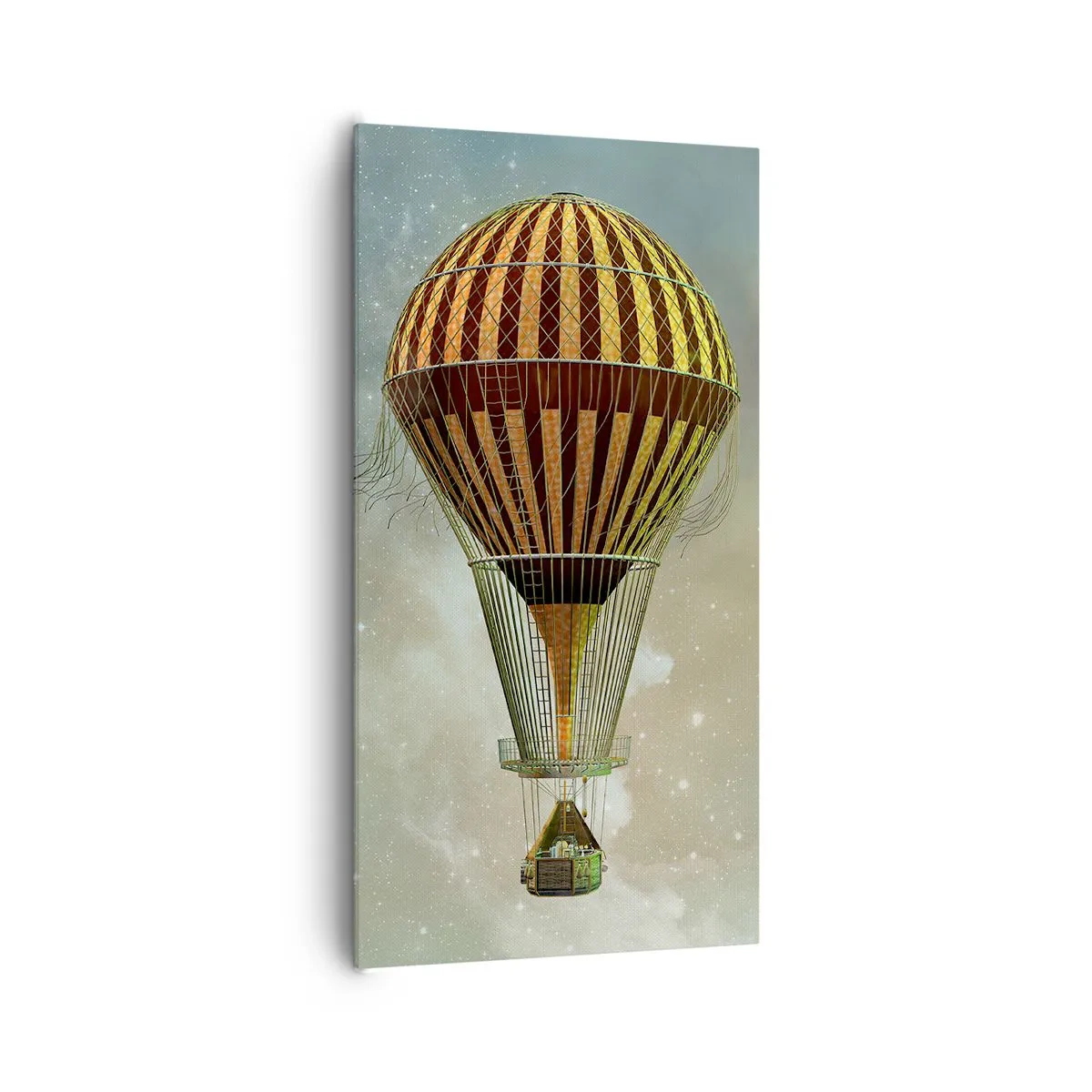 Lærredstryk - Billede på lærred - Banebrydende flyvninger - 65x120 cm