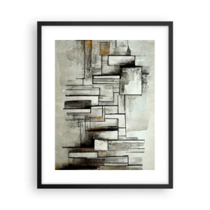 Plakat i sort ramme - Enkelthedens kraft - 40x50 cm