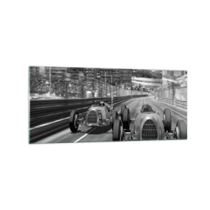 Billede på glas - Der var engang i Monte Carlo - 120x50 cm