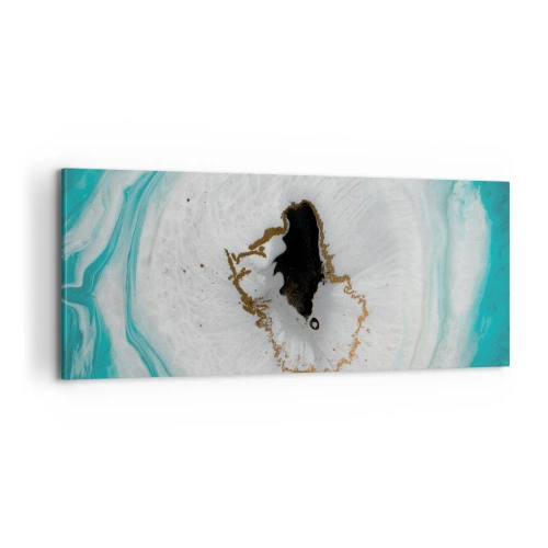 Lærredstryk - Billede på lærred - Kom indenfor - 100x40 cm