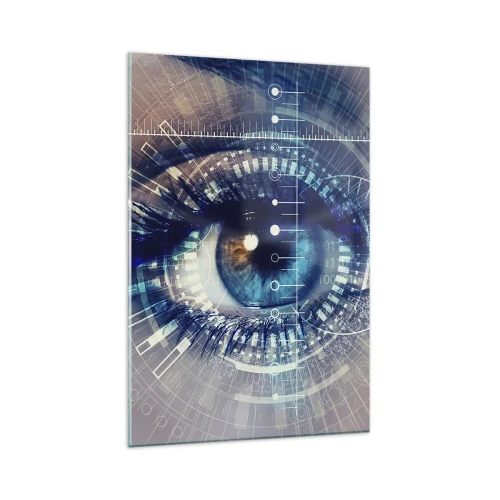 Billede på glas - Du tror, ​​du kender mig - 80x120 cm