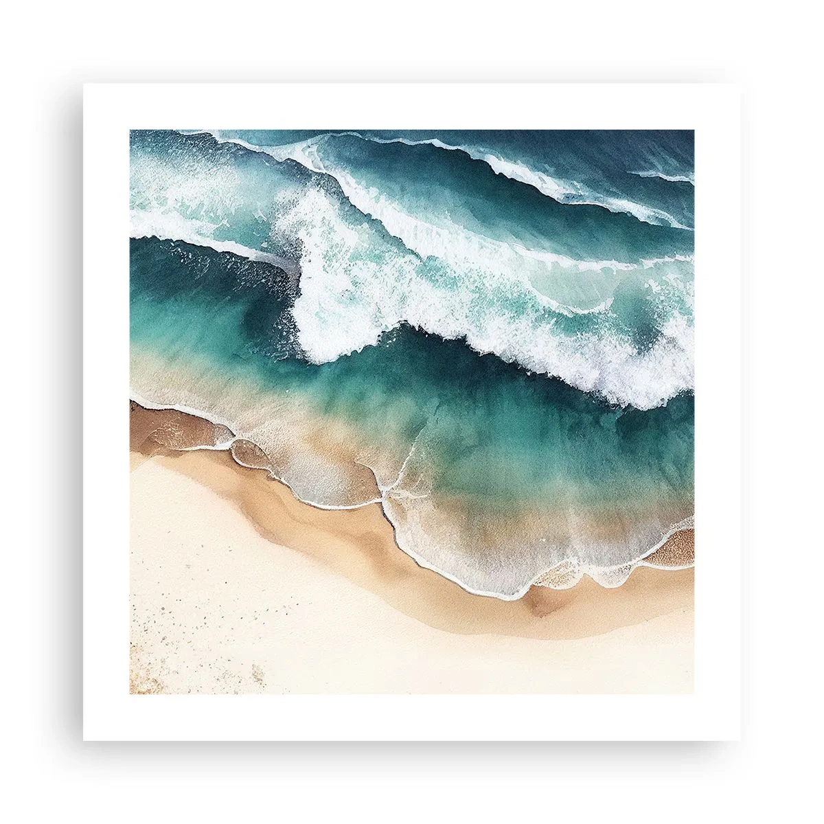 Plakat - Et evigt møde - 50x50 cm