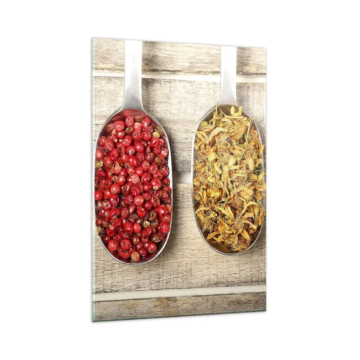 Billede på glas - Magi i køkkenet - 80x120 cm