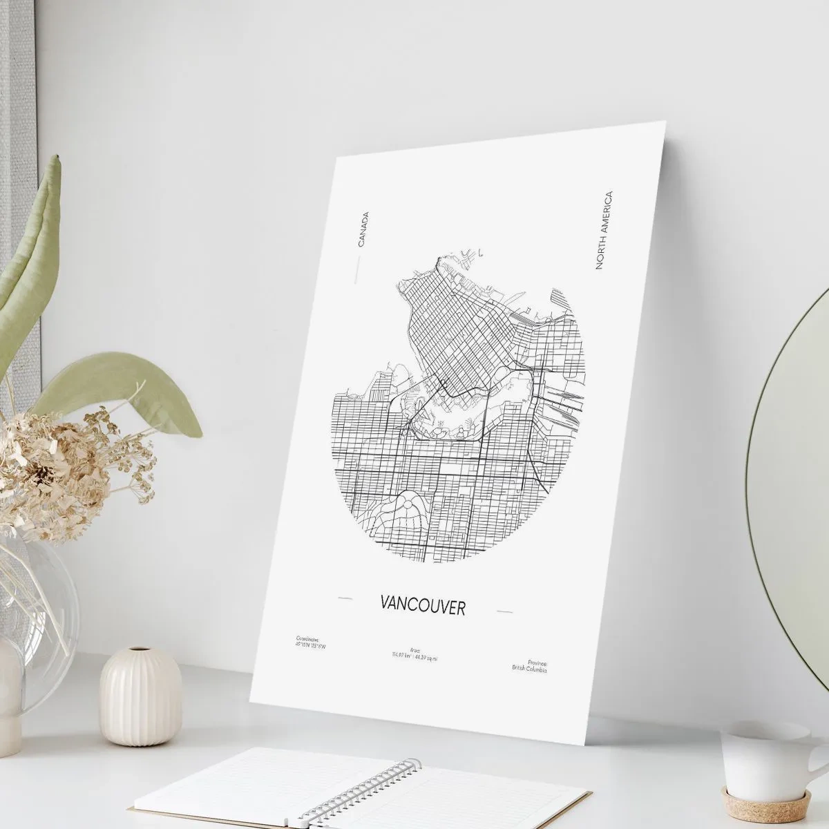 Plakat - Anatomi af Vacouver - 61x91 cm