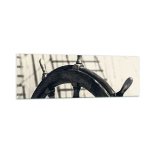 Billede på glas - Historier om havet - 160x50 cm