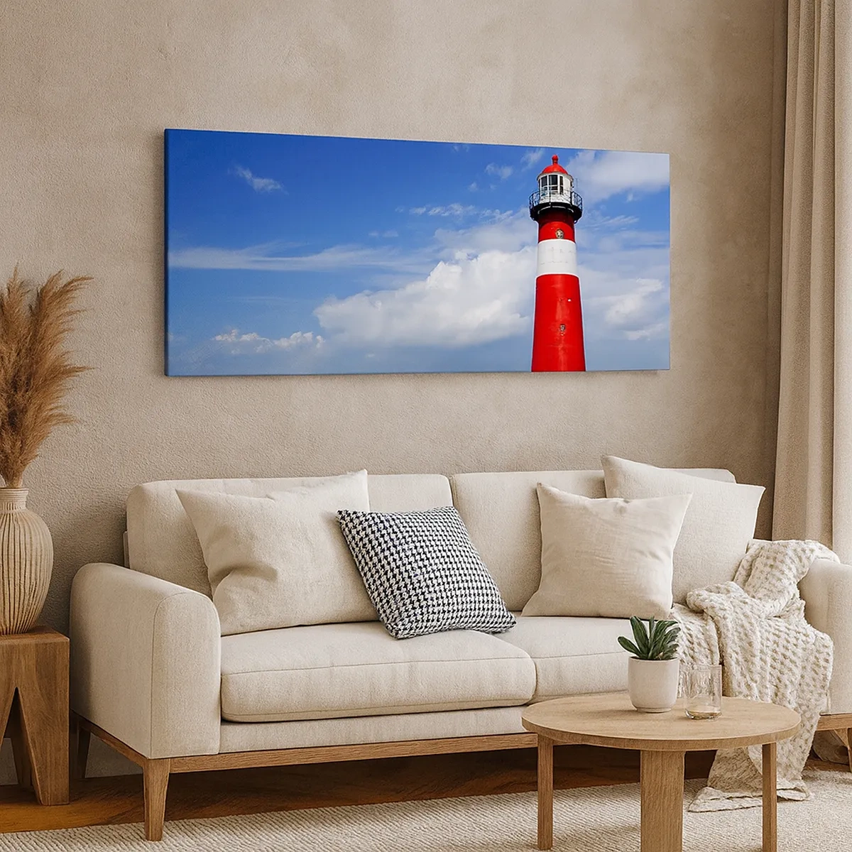 Lærredstryk - Billede på lærred - En drøm om ensomhed - 30x30 cm