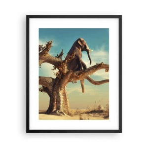 Plakat i sort ramme - Et nyt synspunkt - 40x50 cm