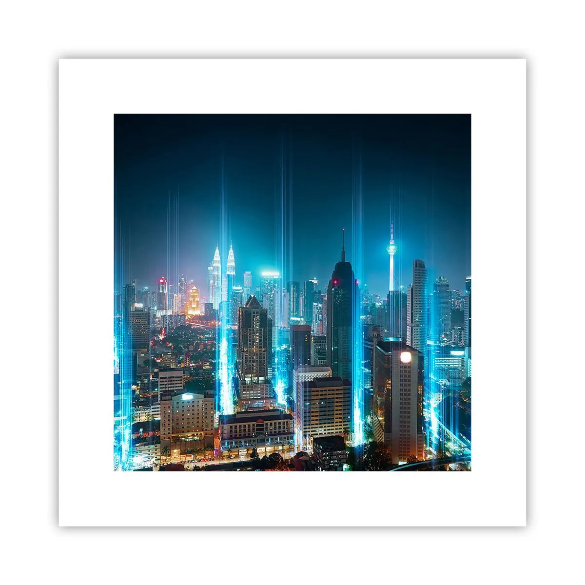 Plakat - Berlin til himlen - 30x30 cm