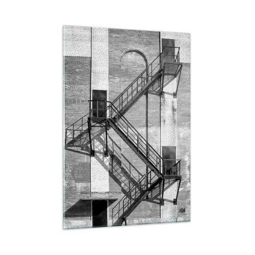 Billede på glas - Industriel stil - 50x70 cm