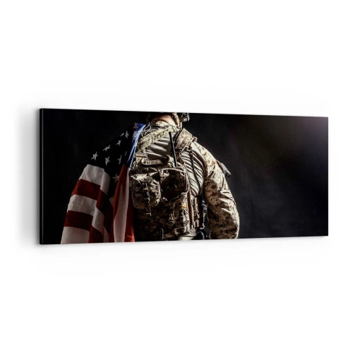 Lærredstryk - Billede på lærred - Det er grunden til, at - 100x40 cm