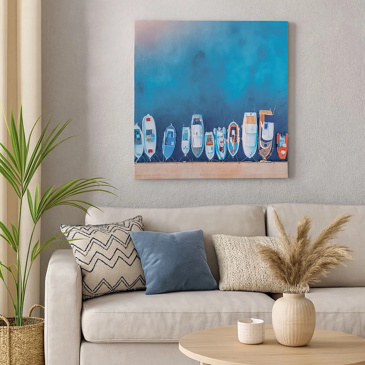 Lærredstryk - Billede på lærred - I én række - 30x30 cm