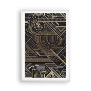 Plakat i hvid ramme - Koncepter, idéer, planer - 61x91 cm