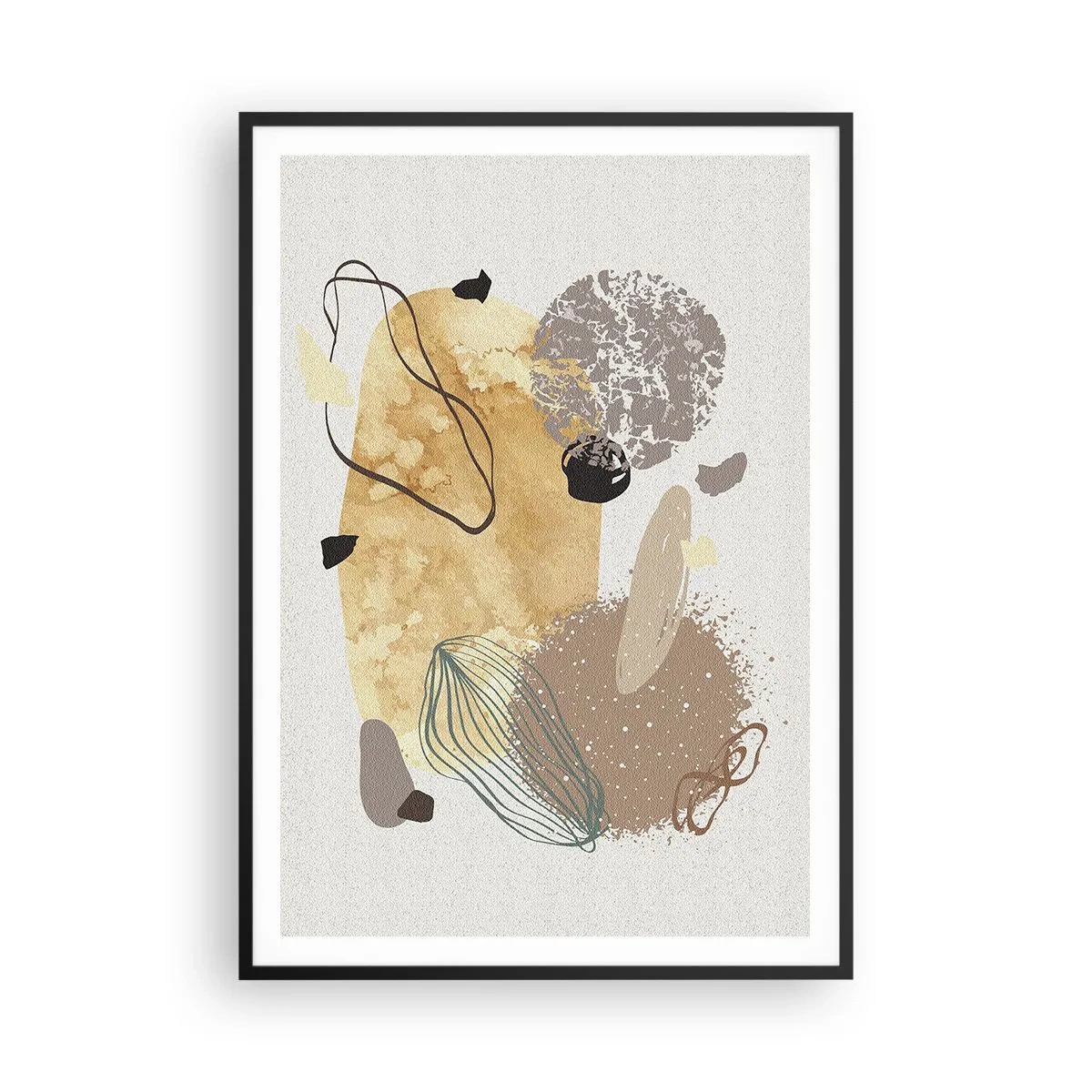 Plakat i sort ramme - Anvendt plumkologi - 70x100 cm