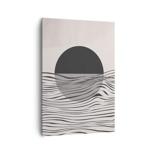 Lærredstryk - Billede på lærred - Halvkomposition - 70x100 cm