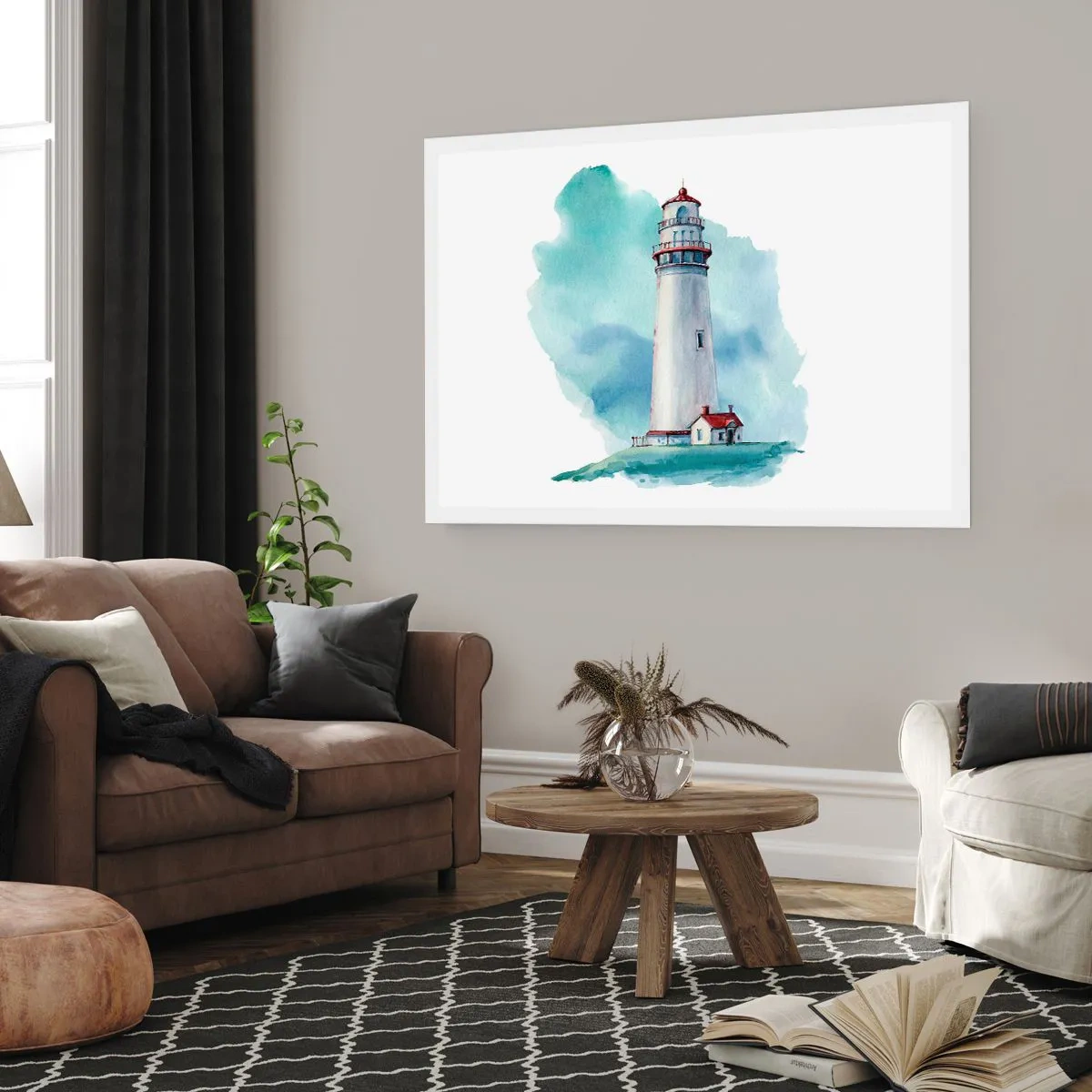 Plakat - Det blås blide søster - 91x61 cm