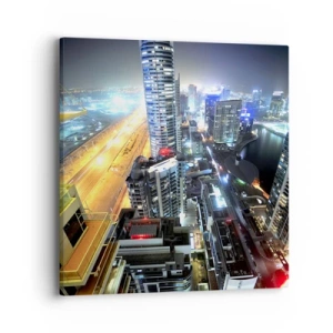 Lærredstryk - Billede på lærred - Et mirakel i ørkenen - 40x40 cm