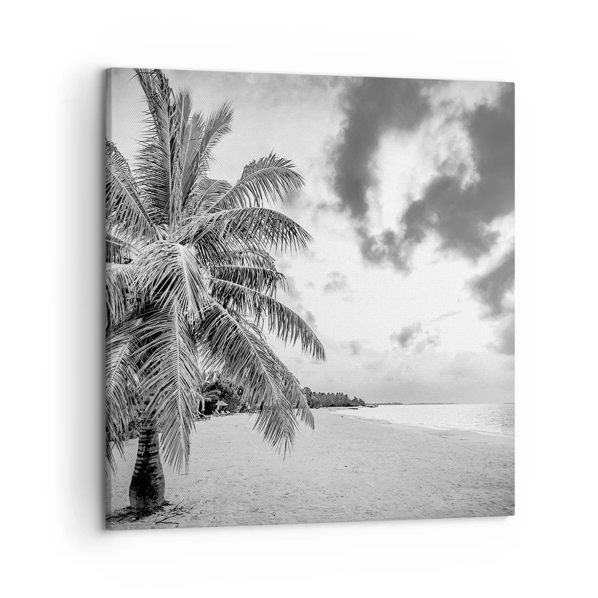 Lærredstryk - Billede på lærred - Når du længes efter ensomhed.... - 50x50 cm