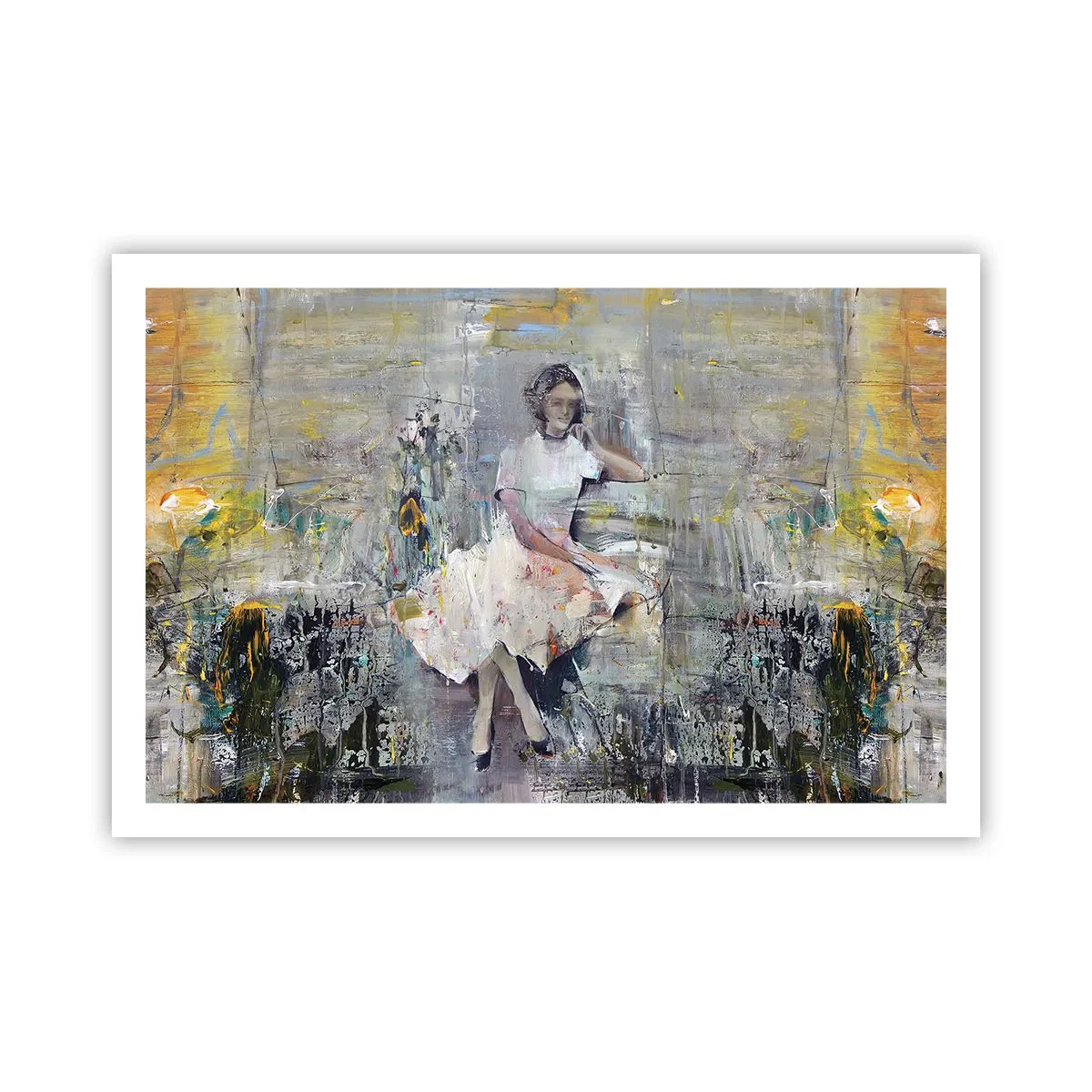 Plakat - Klassisk og moderne - 91x61 cm