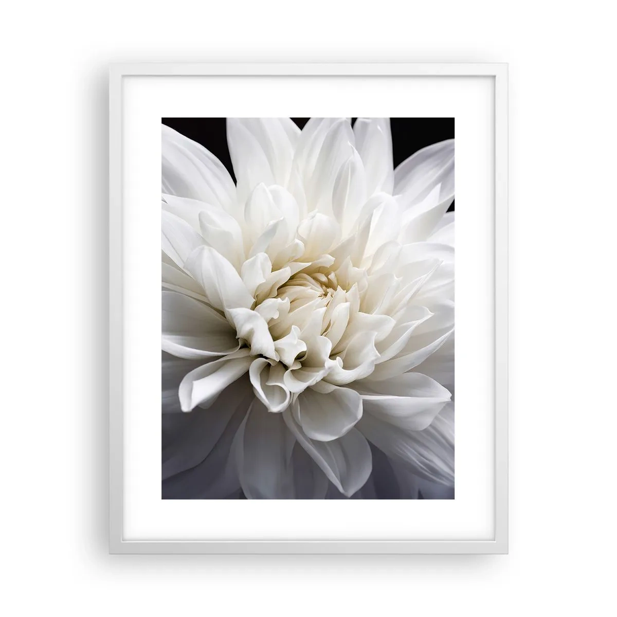Plakat i hvid ramme - Morgenbrud - 40x50 cm