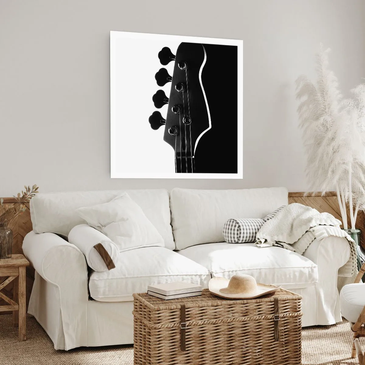 Plakat - Stilhed i klipper - 60x60 cm