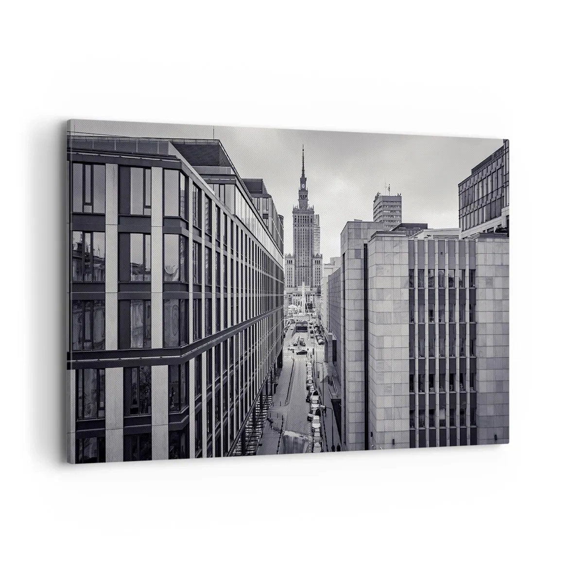 Lærredstryk - Billede på lærred - Warszawa dalen - 120x80 cm