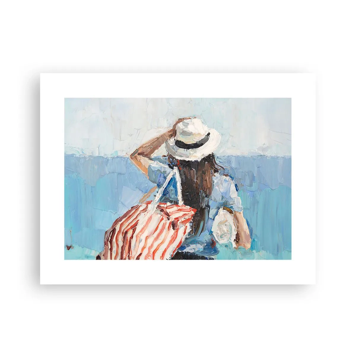 Plakat - Velkommen på ferie - 40x30 cm